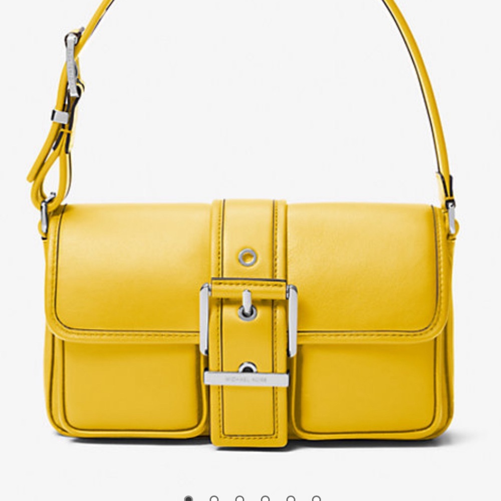 MK Colby Medium Leather Shoulder Bag NWT - Picture 5 of 7